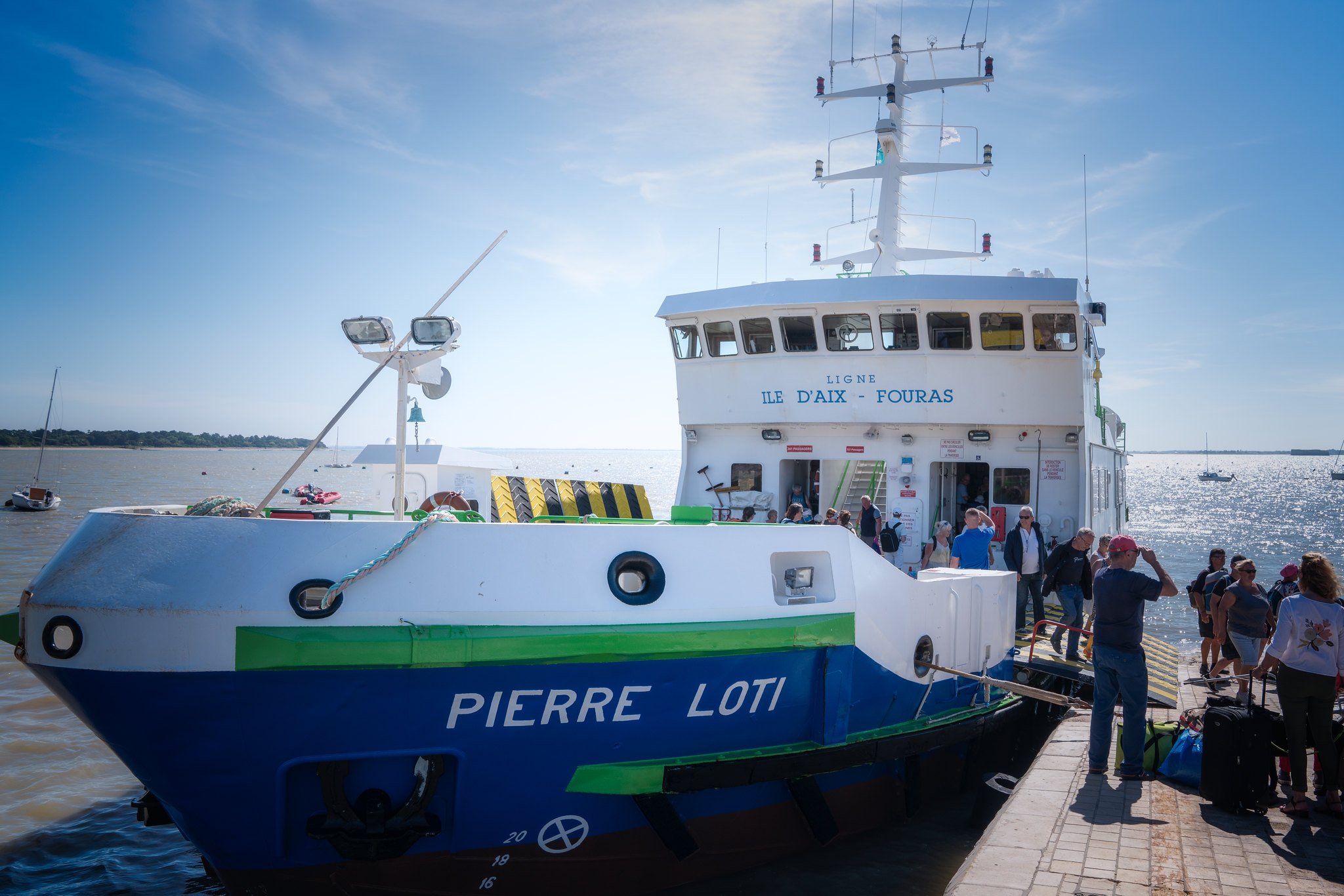 Nouvelle Aquitaine - Liaison fluviale Transdev Fouras Aix