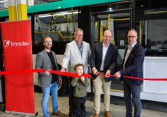 Inauguration centre de service Transdev Canada de Beloeil , au Québec